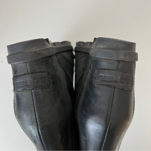 Sorel Joan of Arctic Chelsea II Wedge Leather Winter Boot Bootie 7 - Picture 9 of 11
